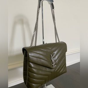 YSL Loulou Medium Chain Shoulder Bag